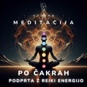 Vodena meditacija po čakrah - podprta z Reiki energijo